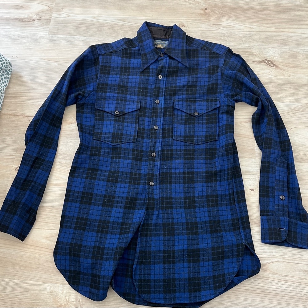 Vintage Pendleton Wool Shirt Size M EUC